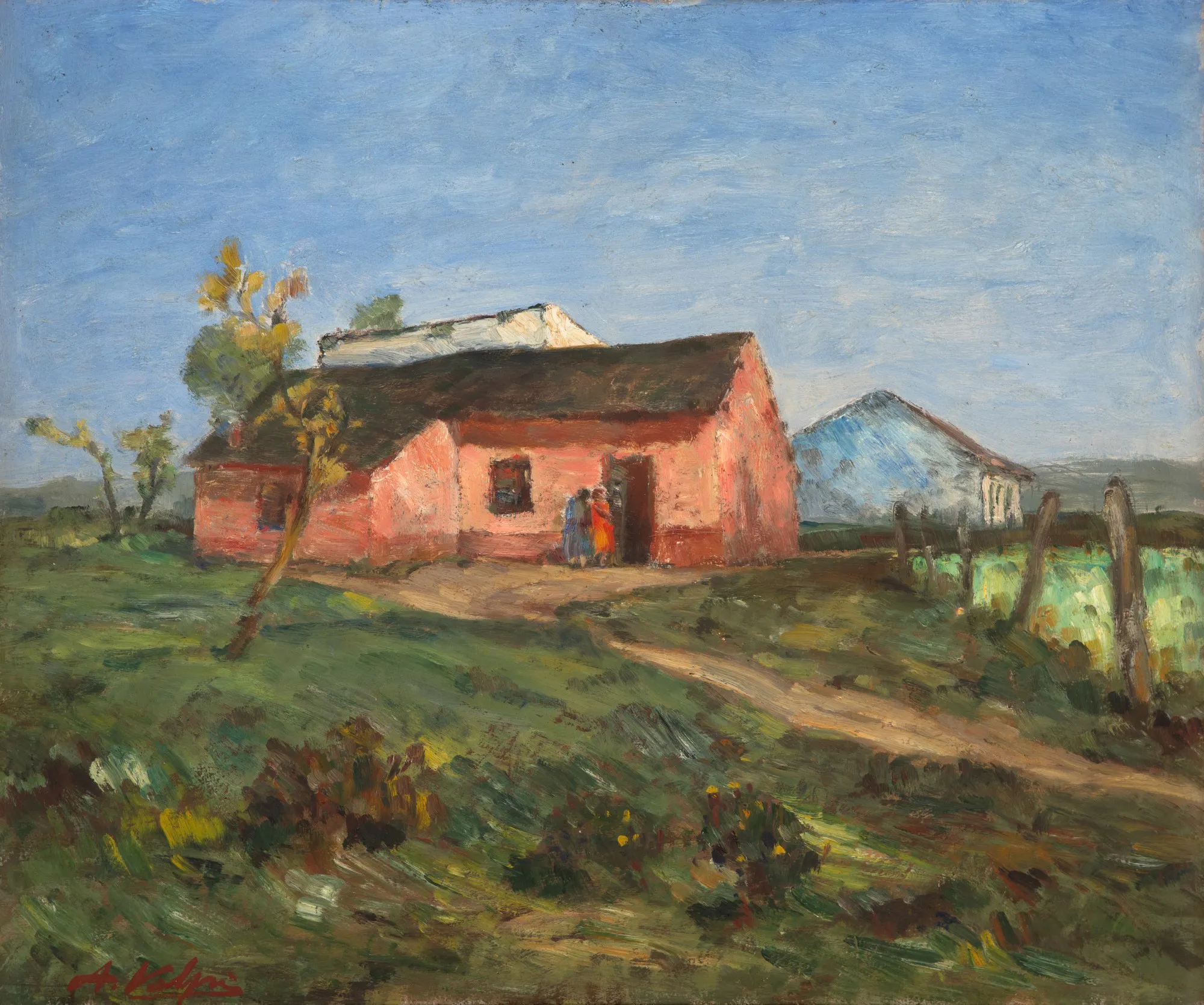 Alfredo Volpi - Landscape