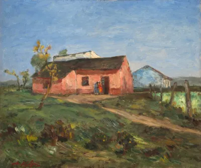 Alfredo Volpi - Landscape