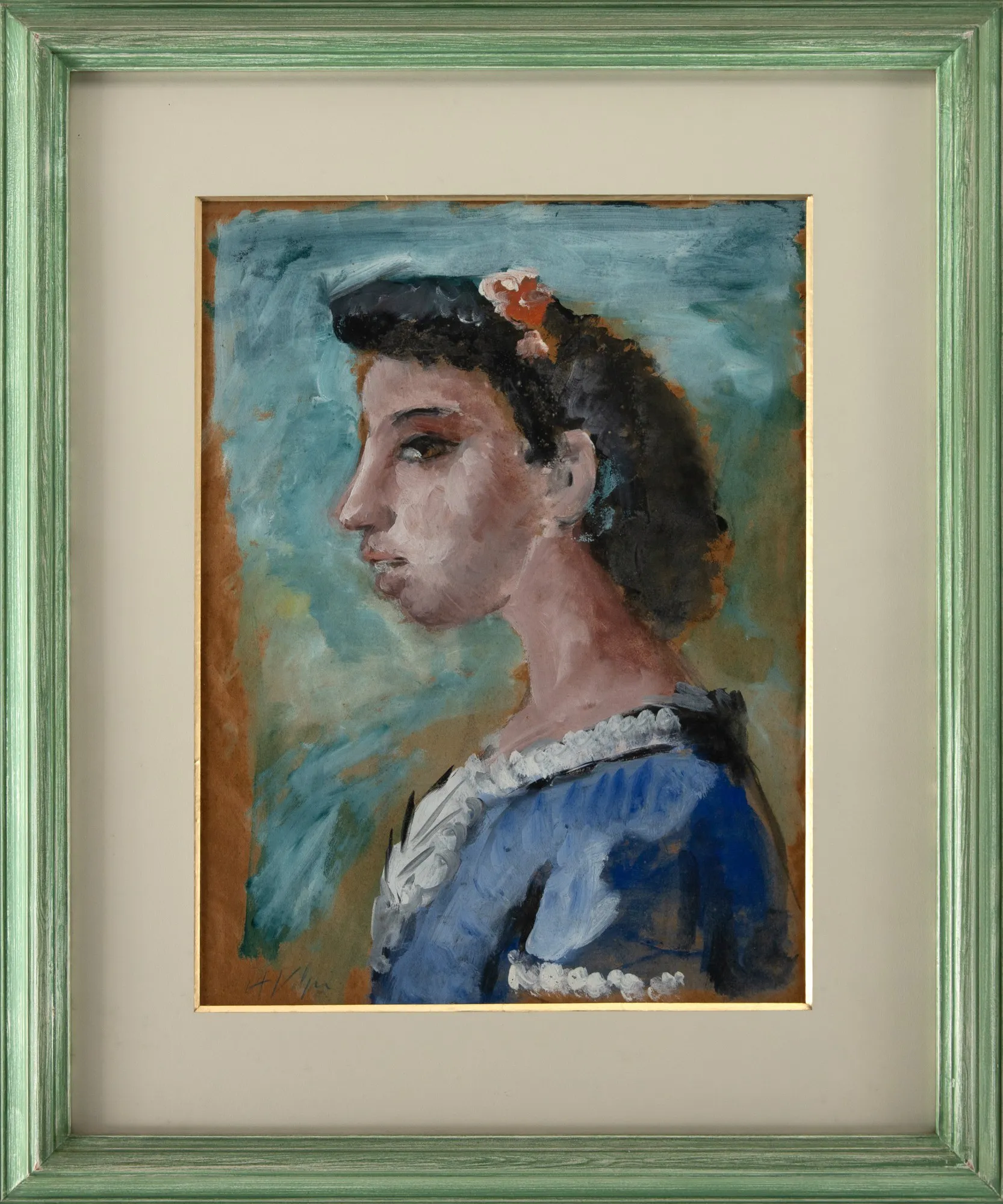 Alfredo Volpi - Retrato