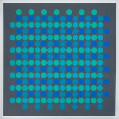 Almir Mavignier - Composição Azul