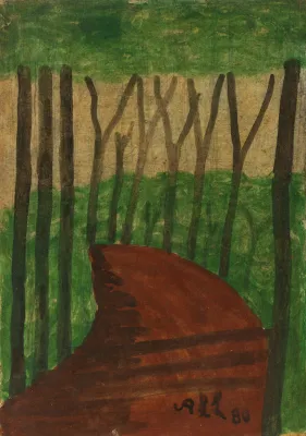 Amadeo Lorenzato - Caminho na Floresta