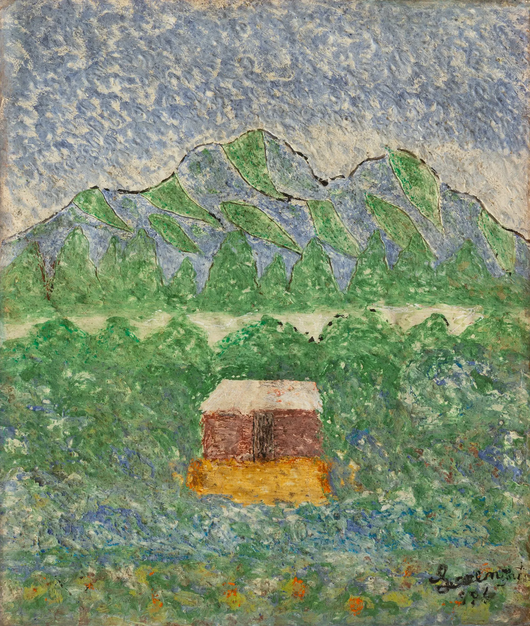 Amadeo Lorenzato - Casebre na Montanha