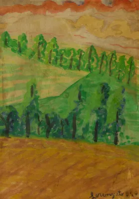 Amadeo Lorenzato - Floresta e Nuvens