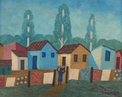 Amadeo Lorenzato - Lençóis e Lavadeira