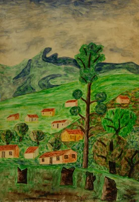 Amadeo Lorenzato - Paisagem Rural