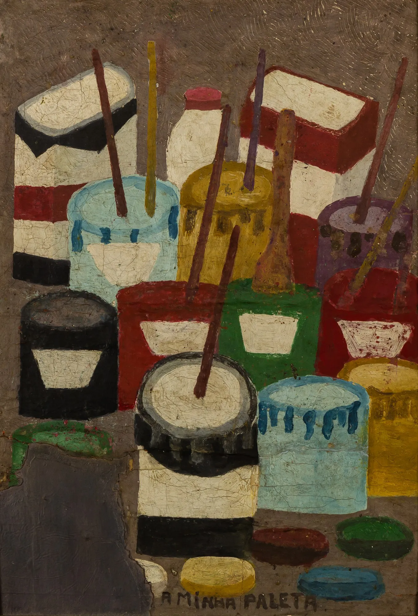 Amadeo Lorenzato - Paleta de Tintas