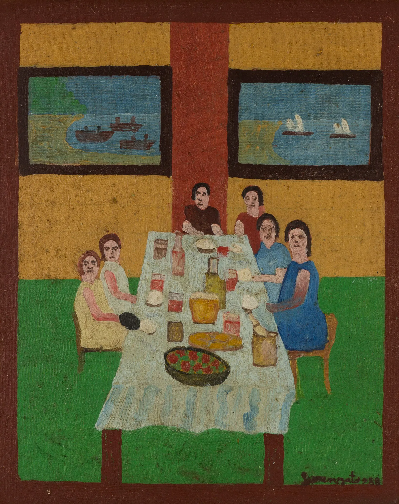 Amadeo Lorenzato - Reunião em Família