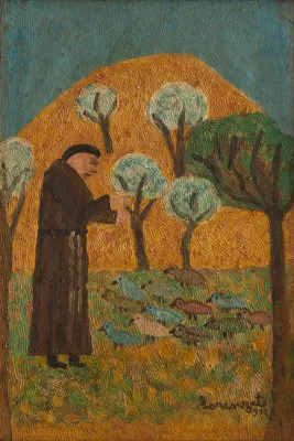Amadeo Lorenzato - São Francisco e os Pássaros