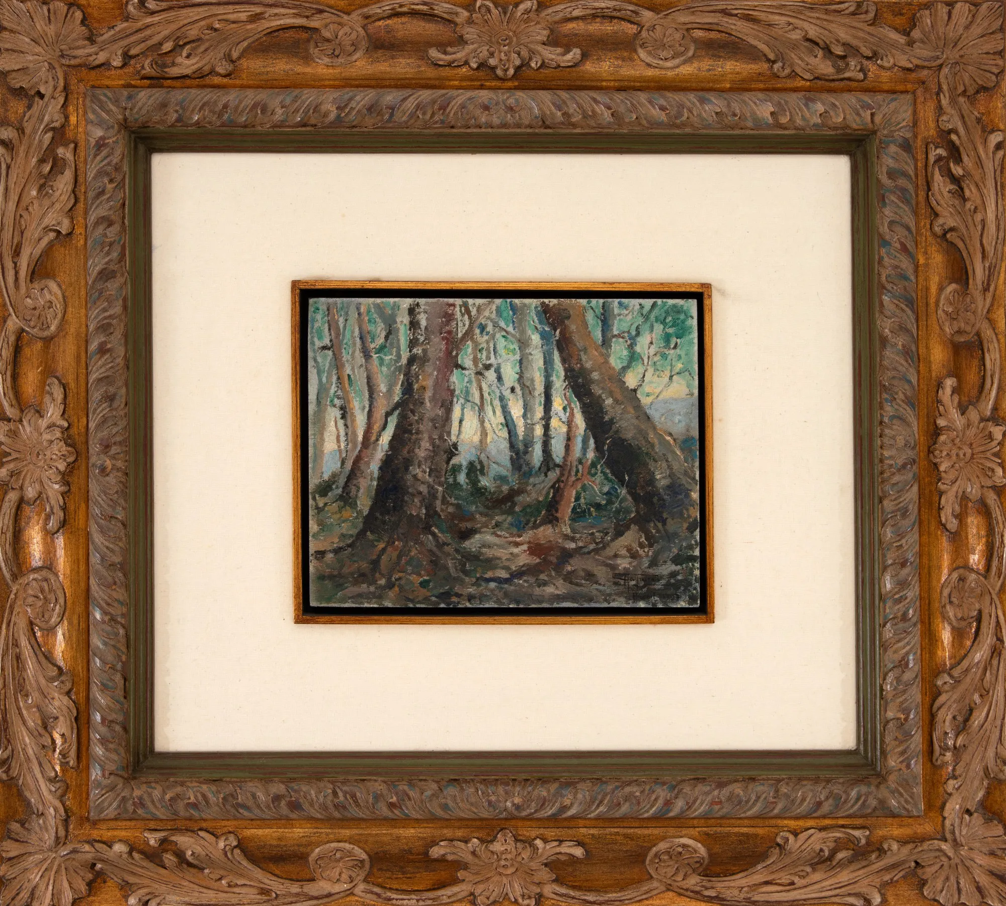 Antônio Parreiras - Interior de Floresta