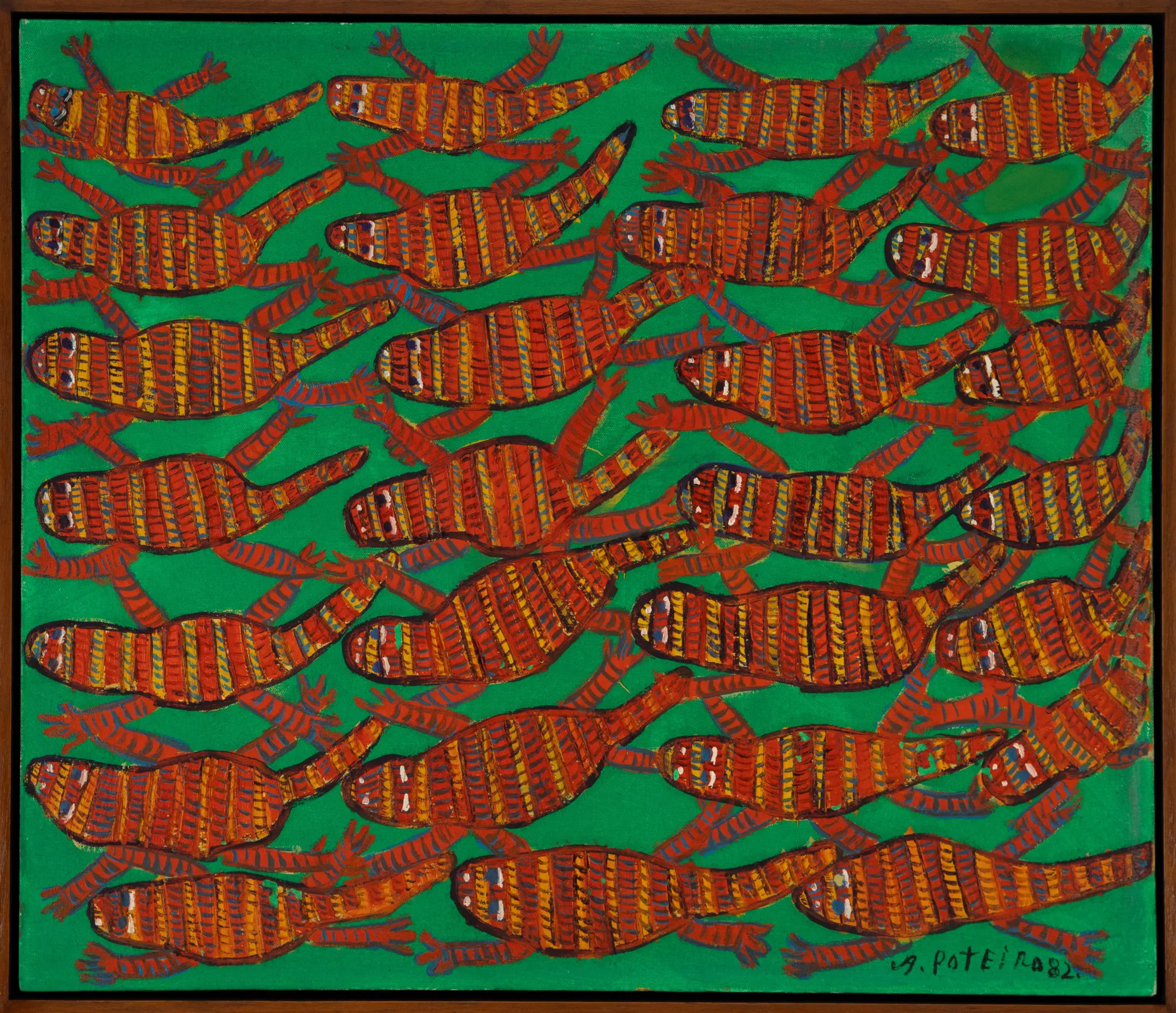 Antônio Poteiro - Jacarés na Ilha do Bananal