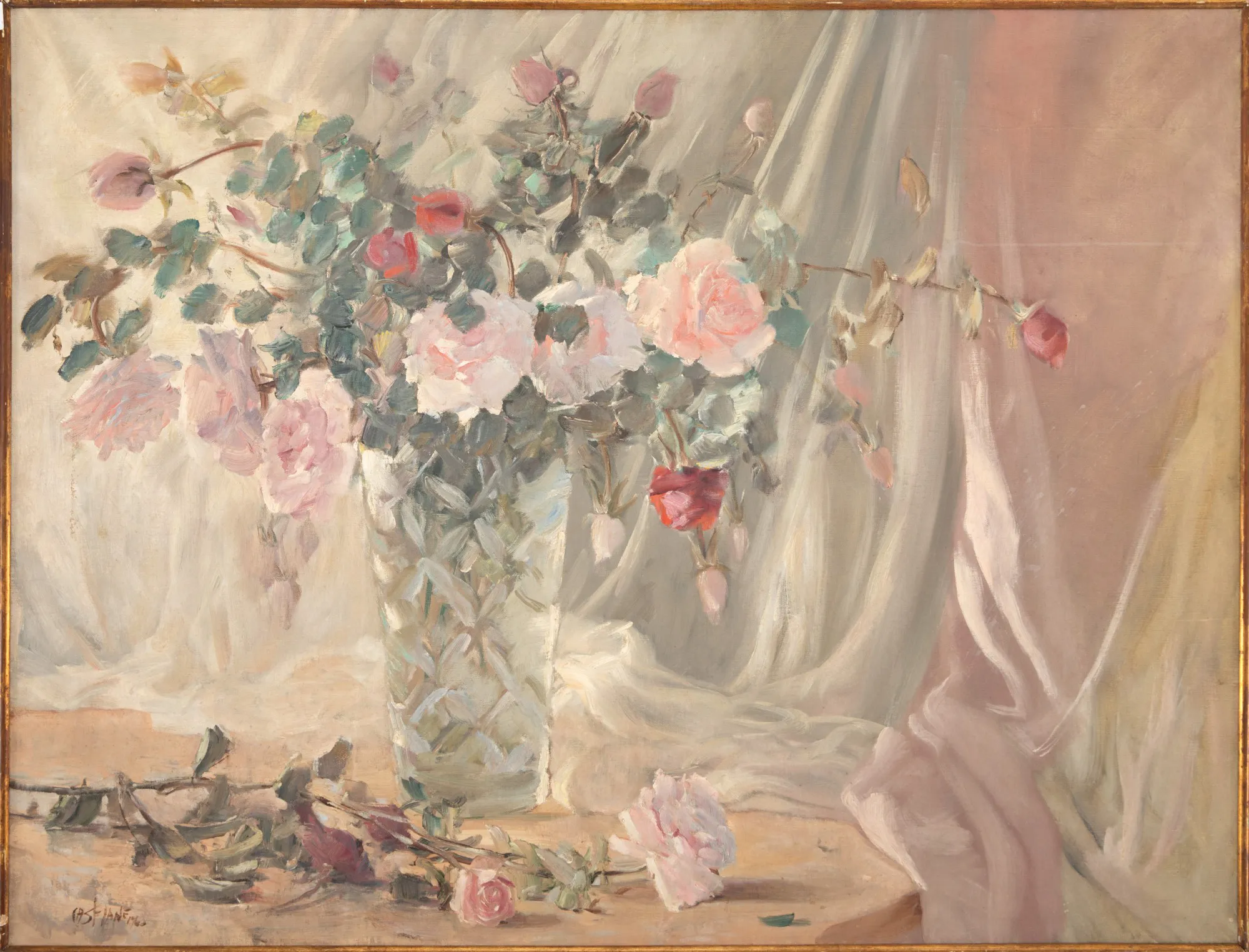 Arlindo Castellani de Carli - Vaso com Flores