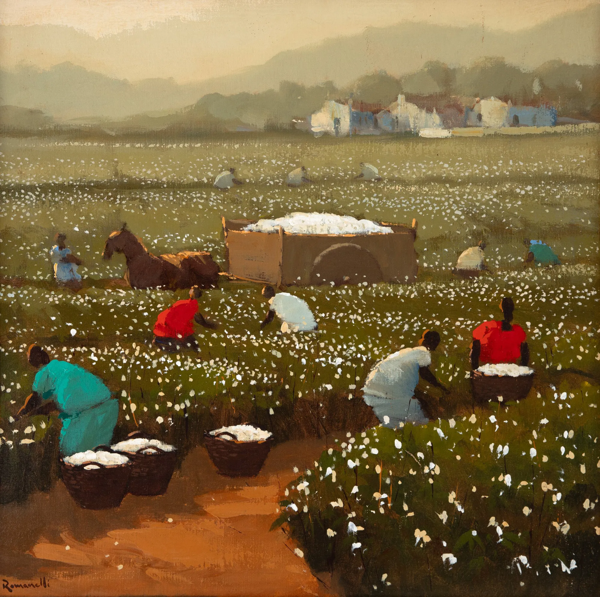 Armando Romanelli - Colheita de Algodão