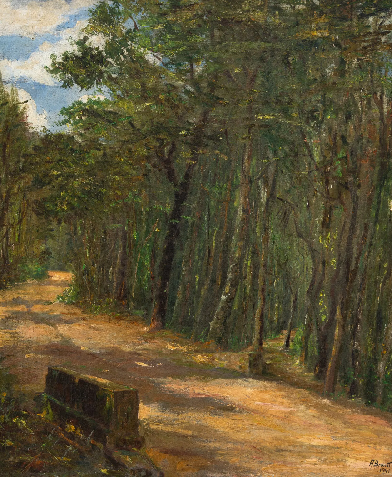 Augusto Bracet - Interior de Floresta