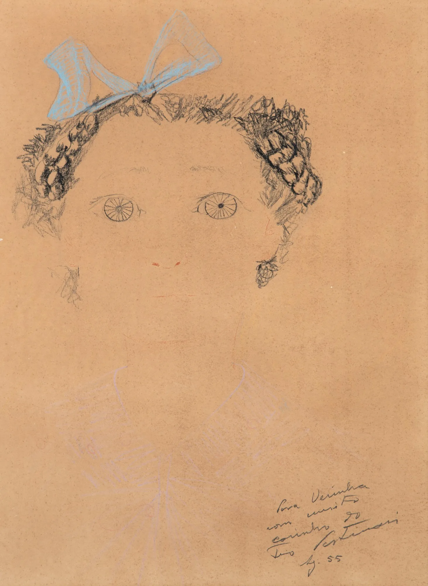 Candido Portinari - Cabeça de Menina
