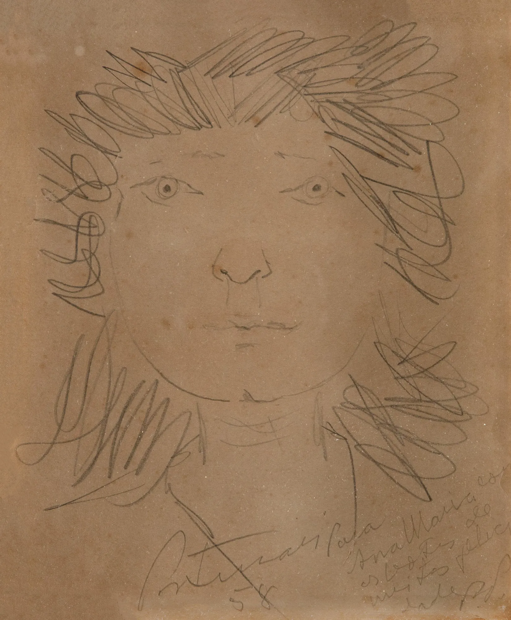 Candido Portinari - Cabeça de Menina