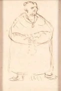 Candido Portinari - Caricatura da "Nonna" Pellegrina