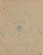 Candido Portinari - Caricatura de Figura Gorda