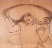 Candido Portinari - Homem Carregando Saca de Café