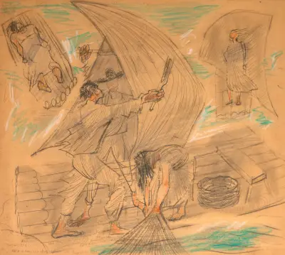 Candido Portinari - Jangadeiros