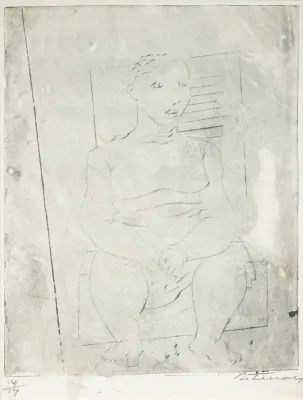 Candido Portinari - Moça