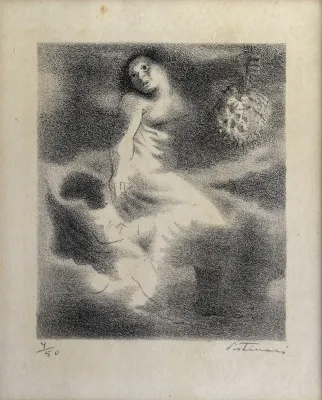Candido Portinari - Mulher Correndo