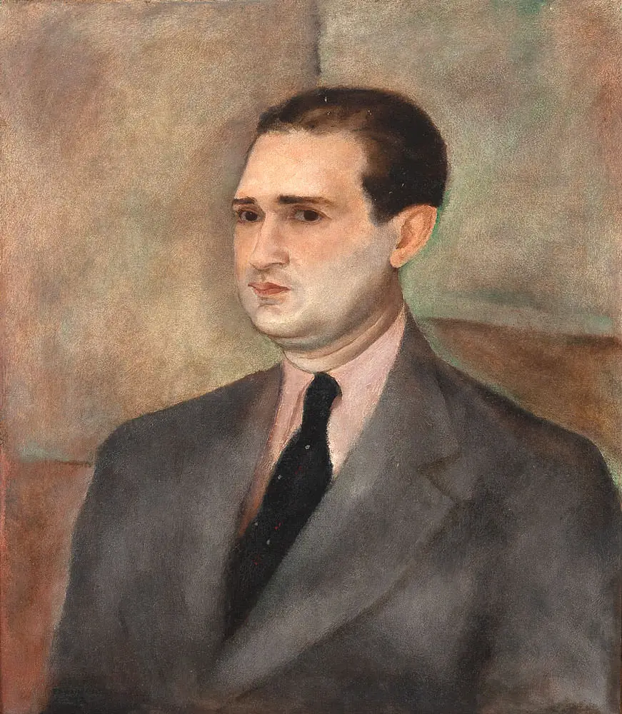 Candido Portinari - Retrato de Antonio Bento