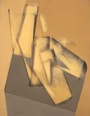 Carlos Scliar - Bule em Movimento