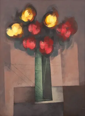 Carlos Scliar - Flores