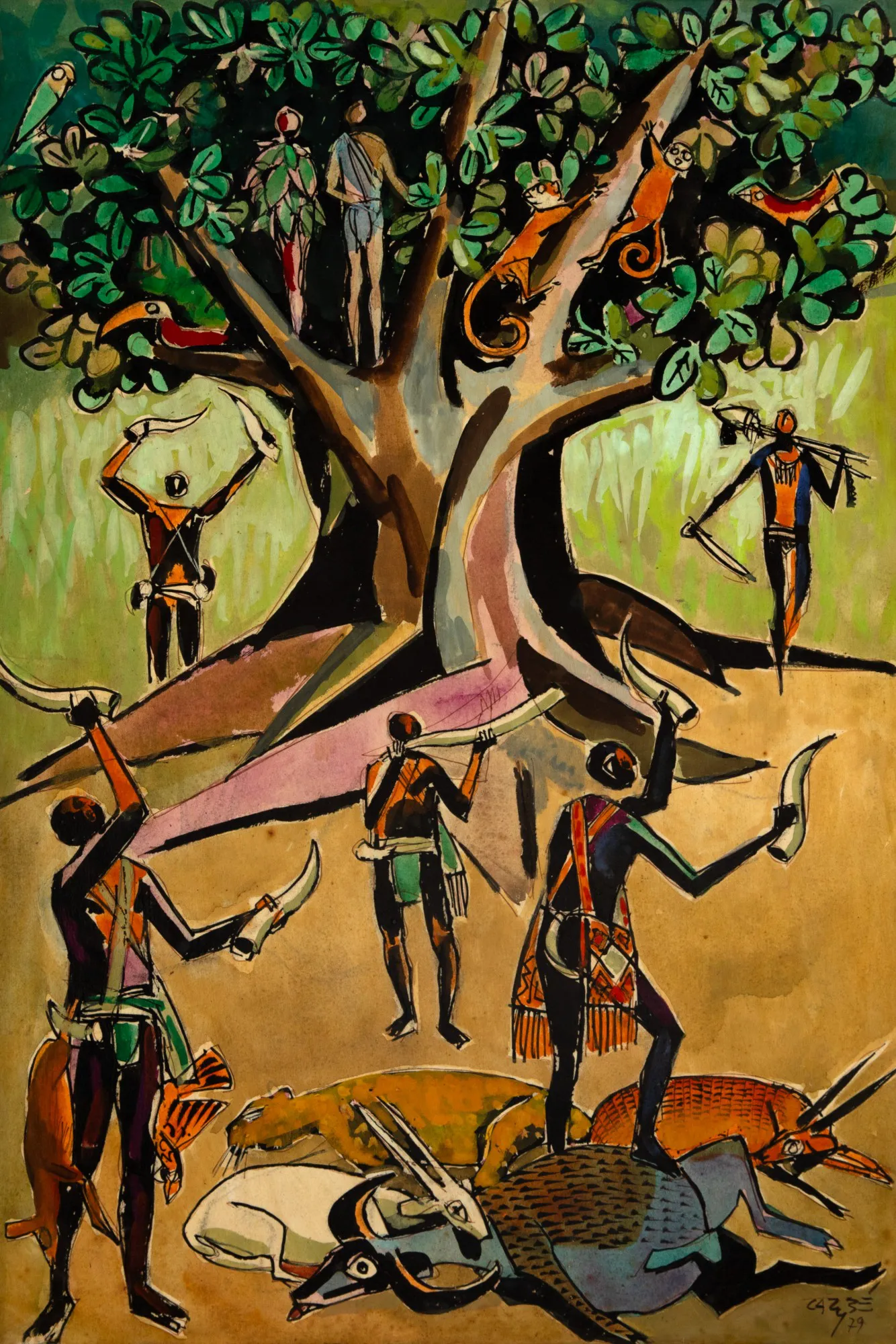 Carybé - Oxossi é Caçador