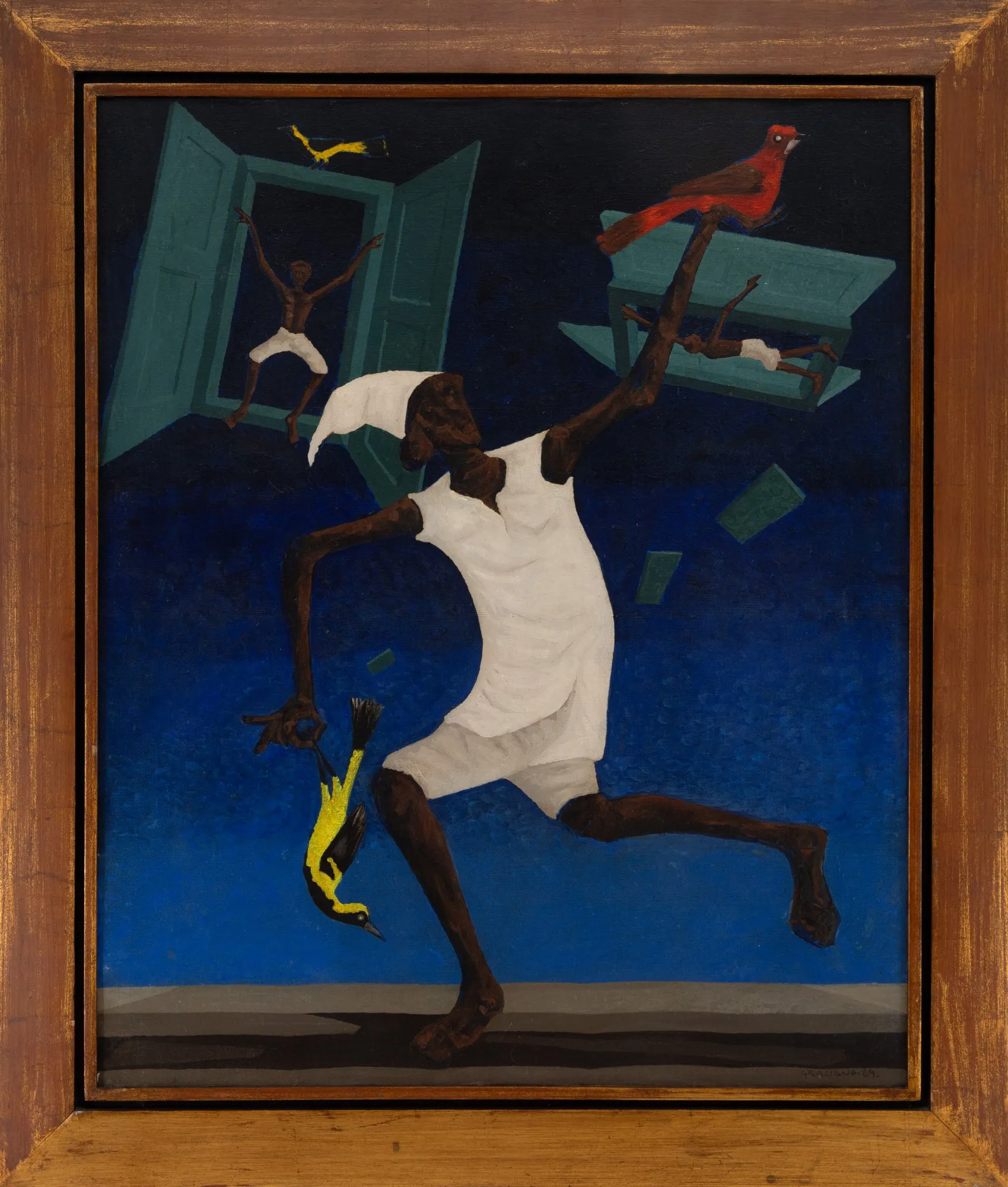 Clóvis Graciano - Figuras Com Pássaros