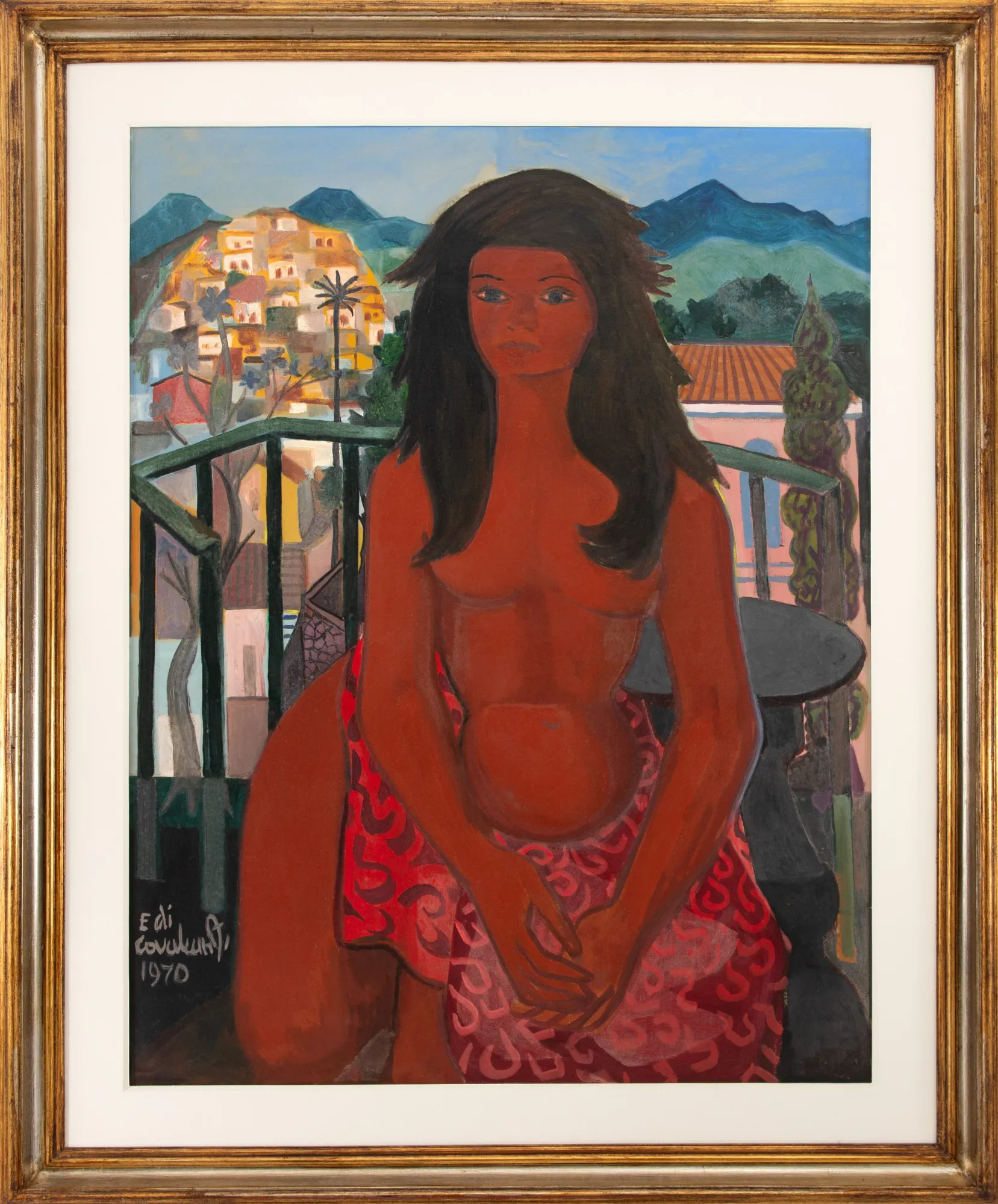 Di Cavalcanti - Marina Montini Ao Fundo Morro do Catete