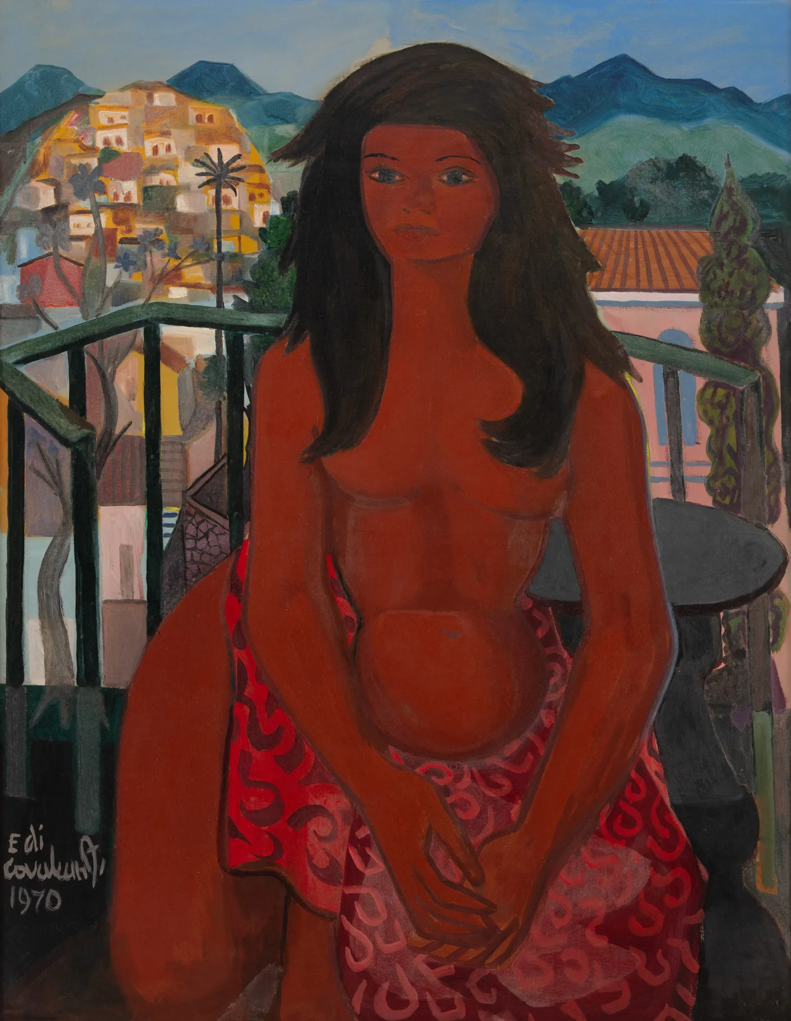 Di Cavalcanti - Marina Montini Ao Fundo Morro do Catete