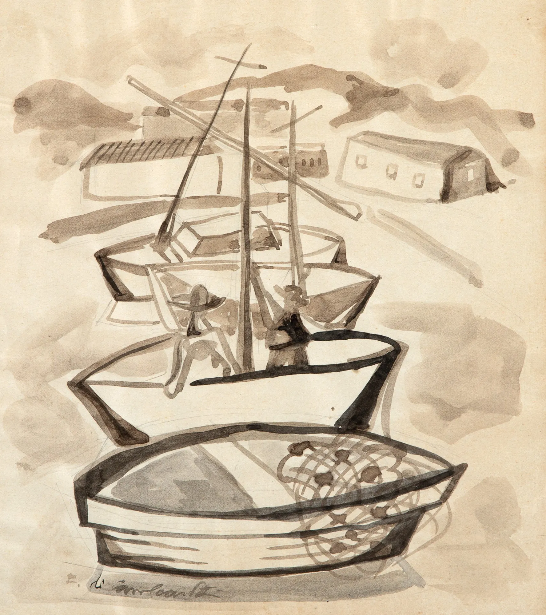 Di Cavalcanti - Marinha