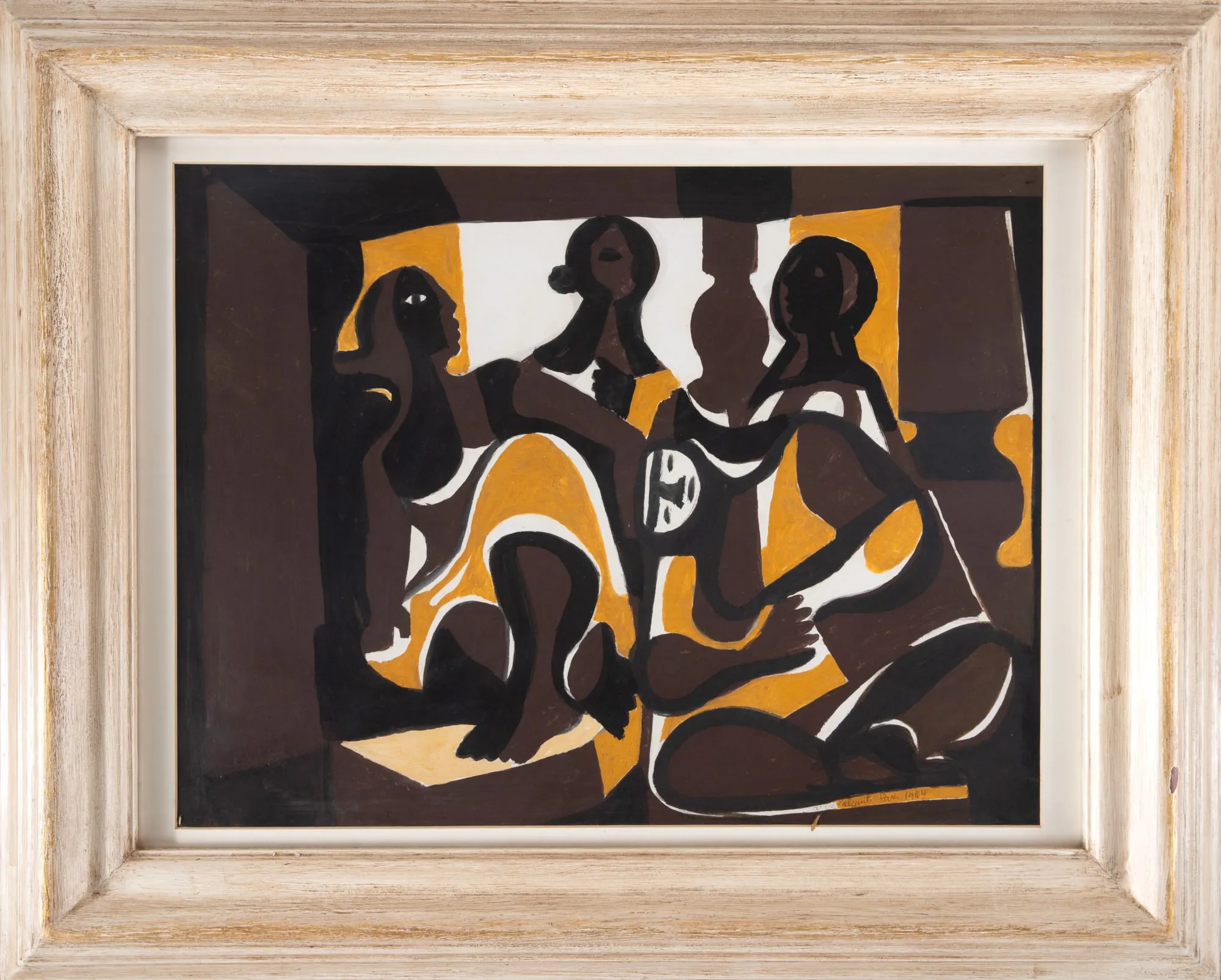 Di Cavalcanti - Quatro Figuras na contra luz