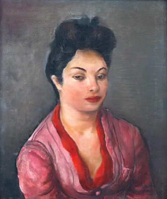 Di Cavalcanti - Retrato de Noemia Mourão
