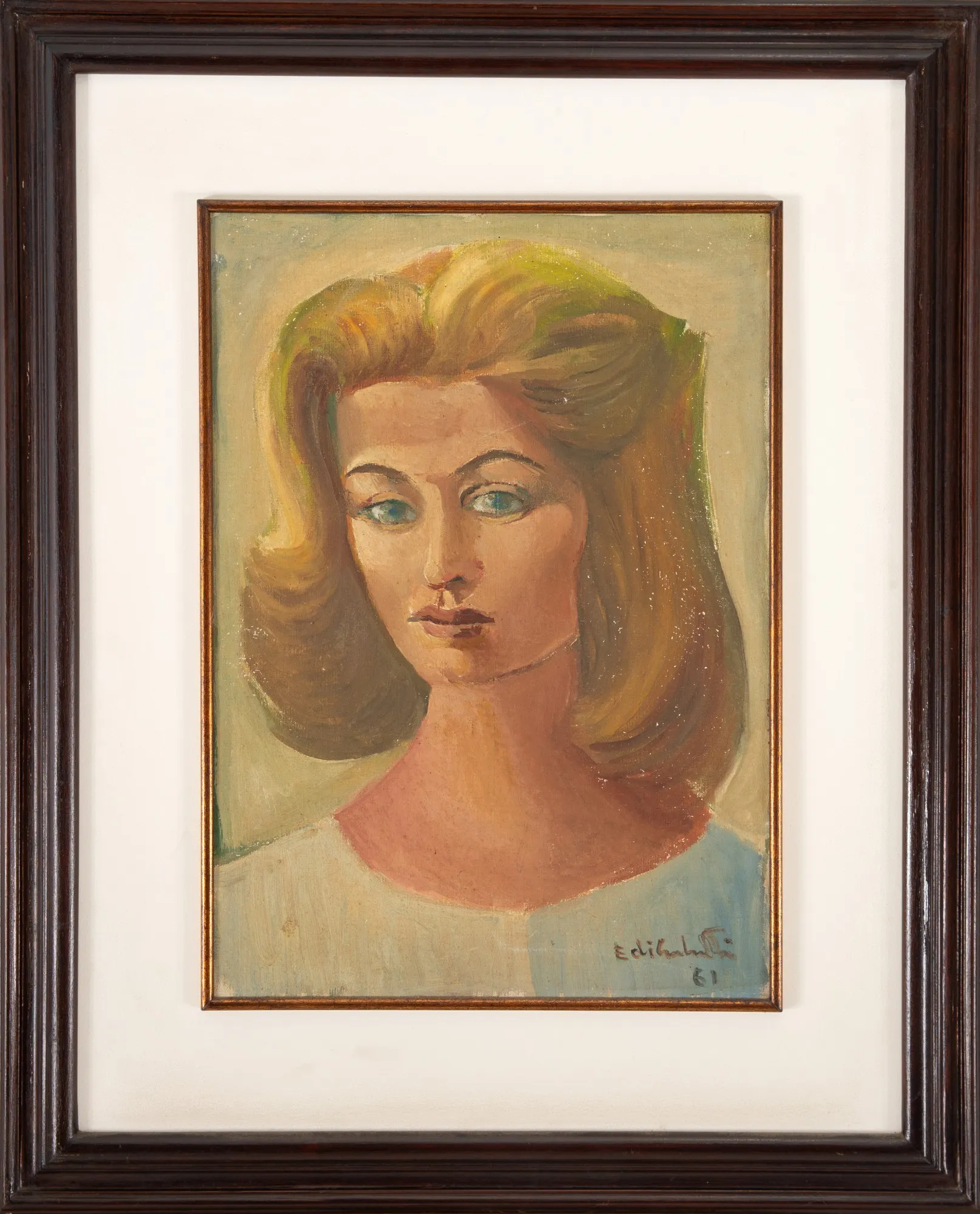 Di Cavalcanti - Retrato de Rossana