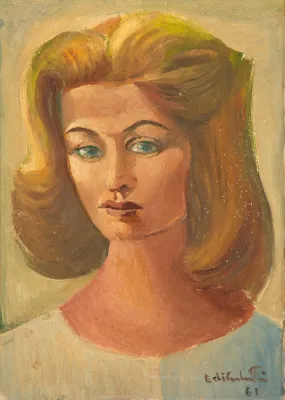 Di Cavalcanti - Retrato de Rossana