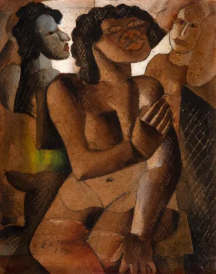 Di Cavalcanti - Três Mulatas