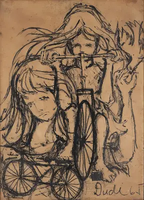 Dudi Maia Rosa - Meninas e Bicicleta