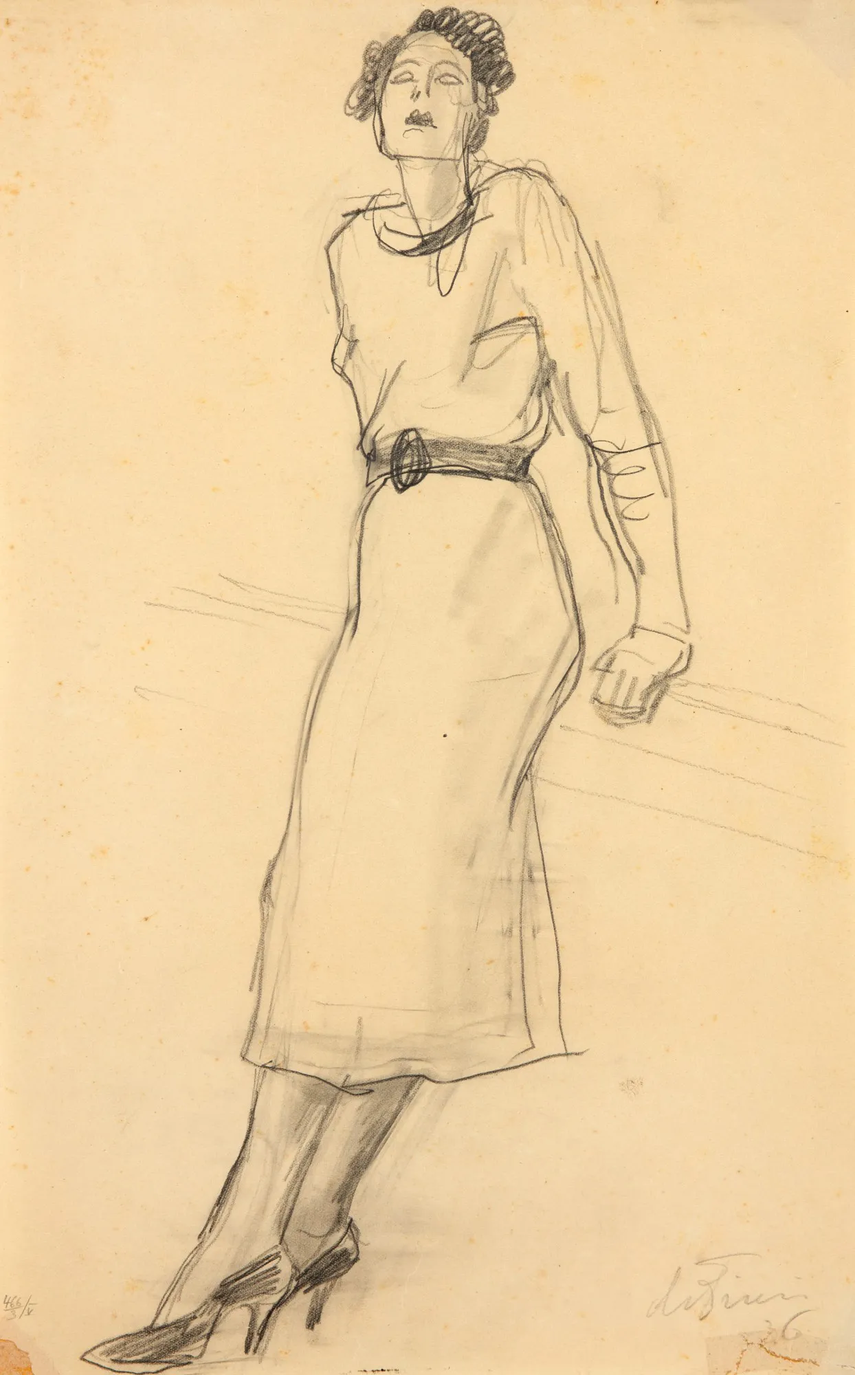 Ernesto de Fiori - Figura Feminina