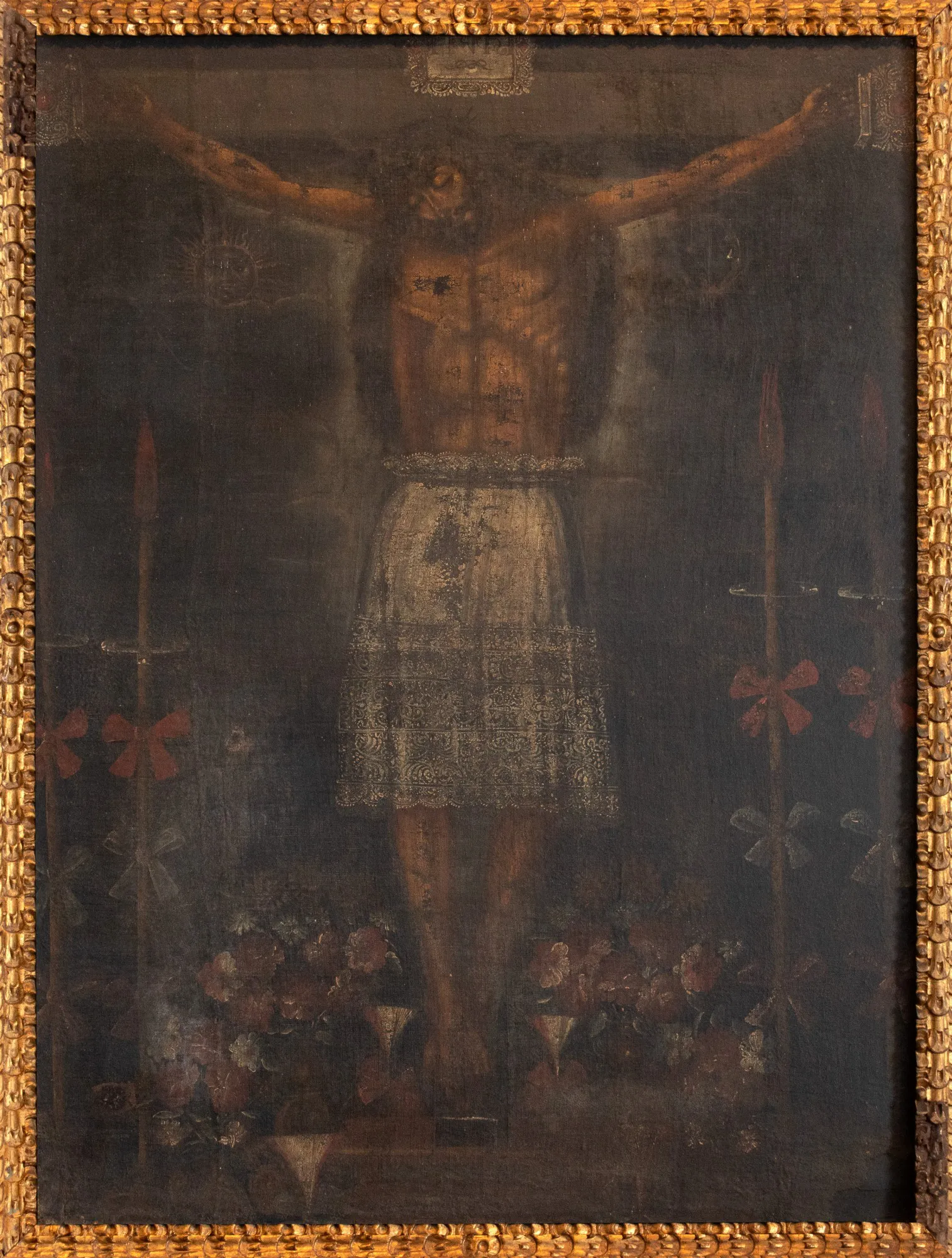 Escola Cusquenha - Cristo Crucificado
