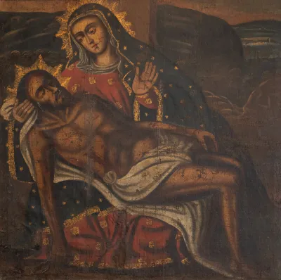 Escola Cusquenha - Nossa Senhora da Piedade