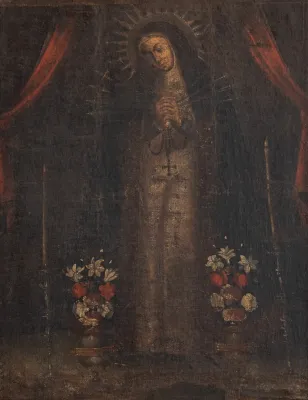 Escola Cusquenha - Nossa Senhora das Dores