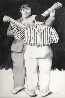 Fernando Botero - 2 Músicos