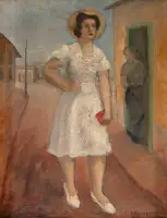 Francisco Rebolo - Mulher