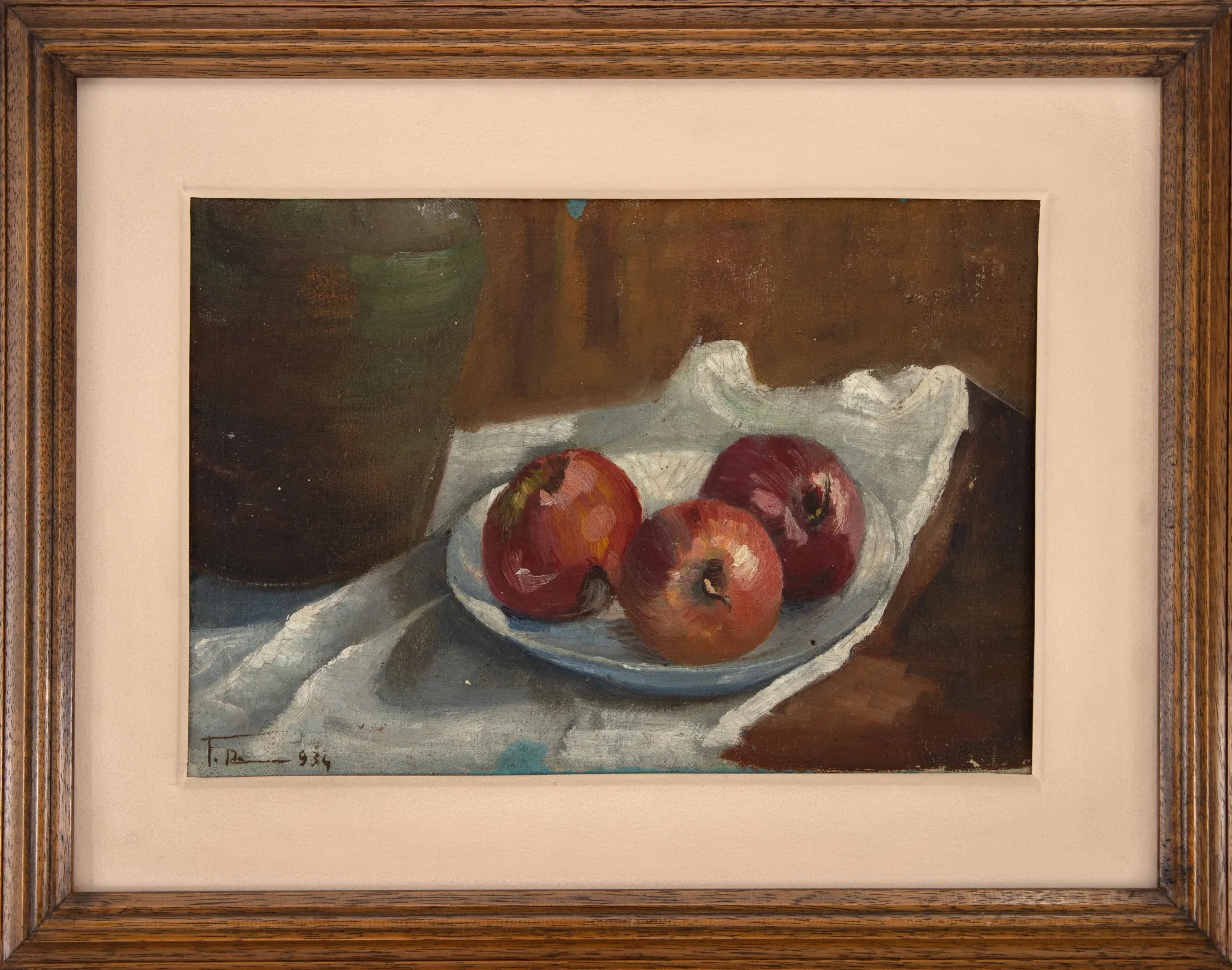 Francisco Rebolo - Natureza Morta Com Maçãs
