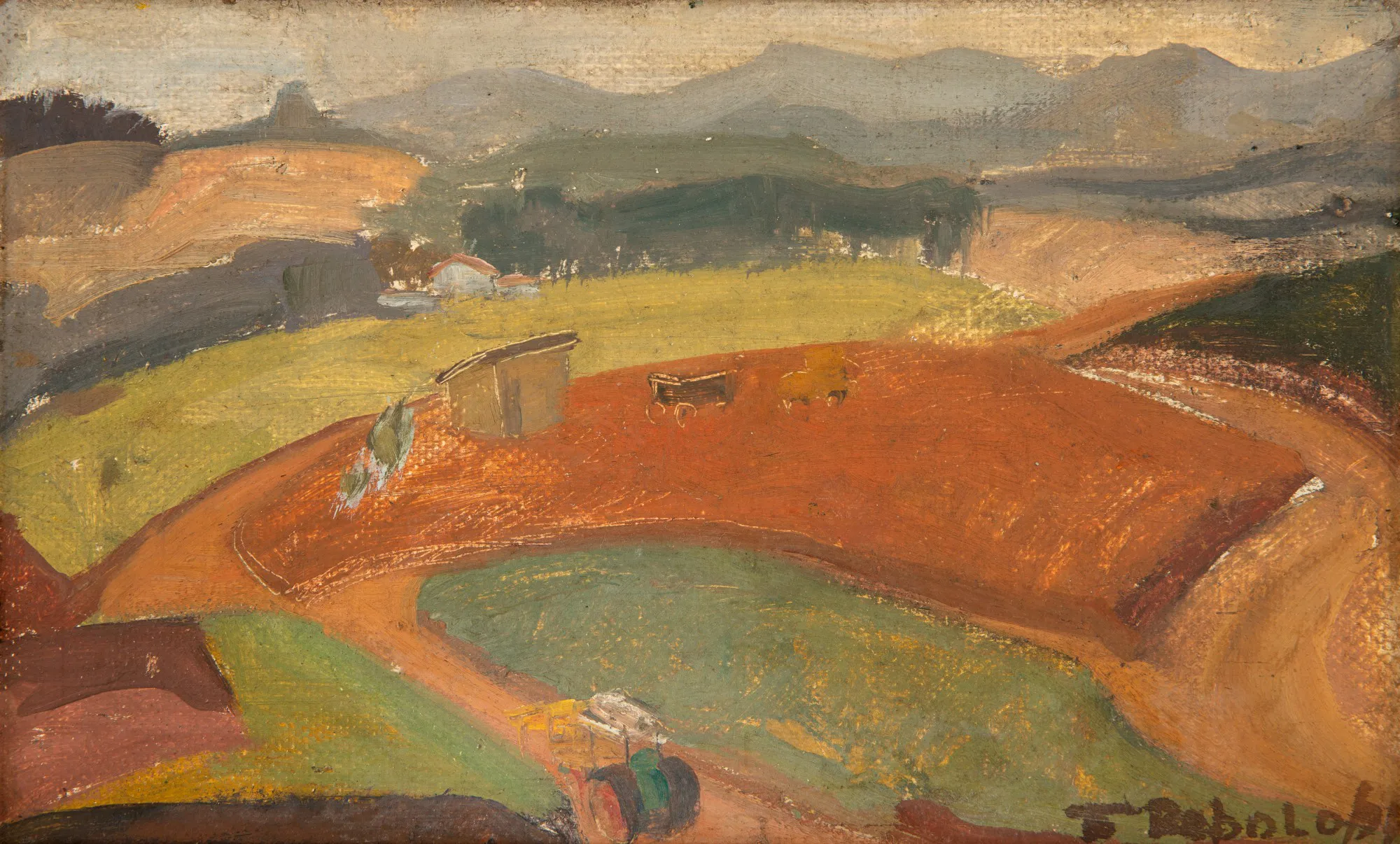 Francisco Rebolo - Paisagem do Morumbi