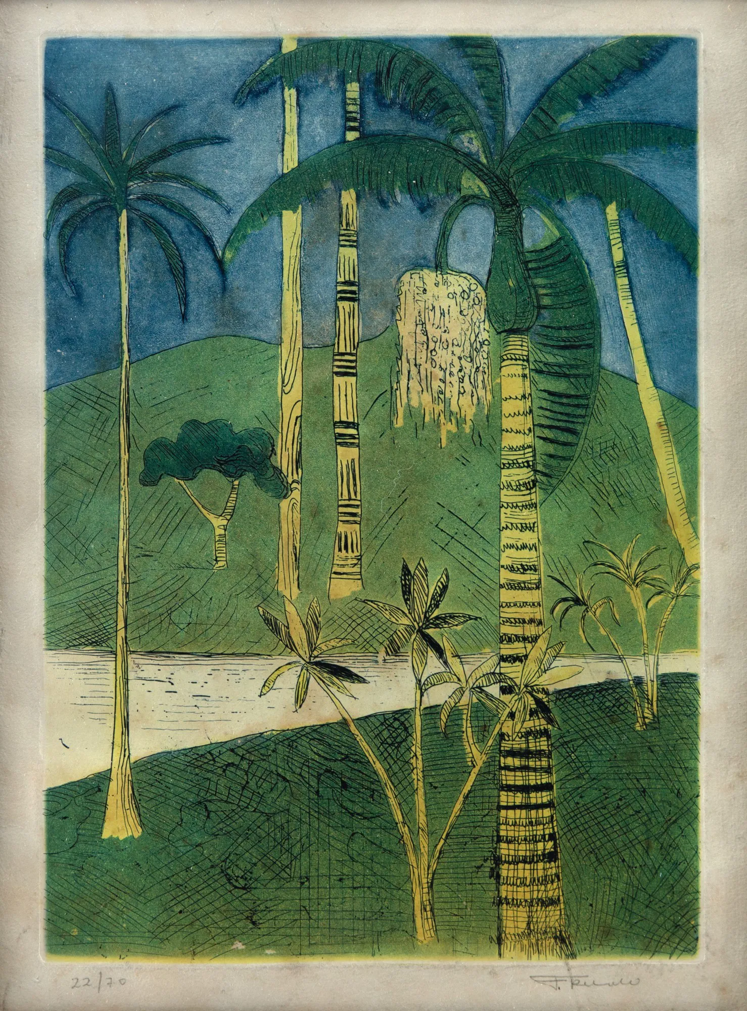 Francisco Rebolo - Paisagem