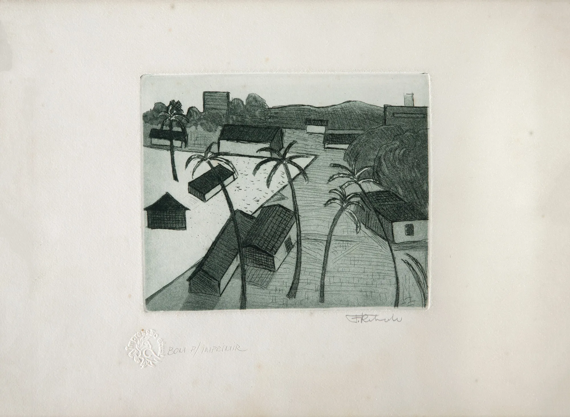 Francisco Rebolo - Paisagem