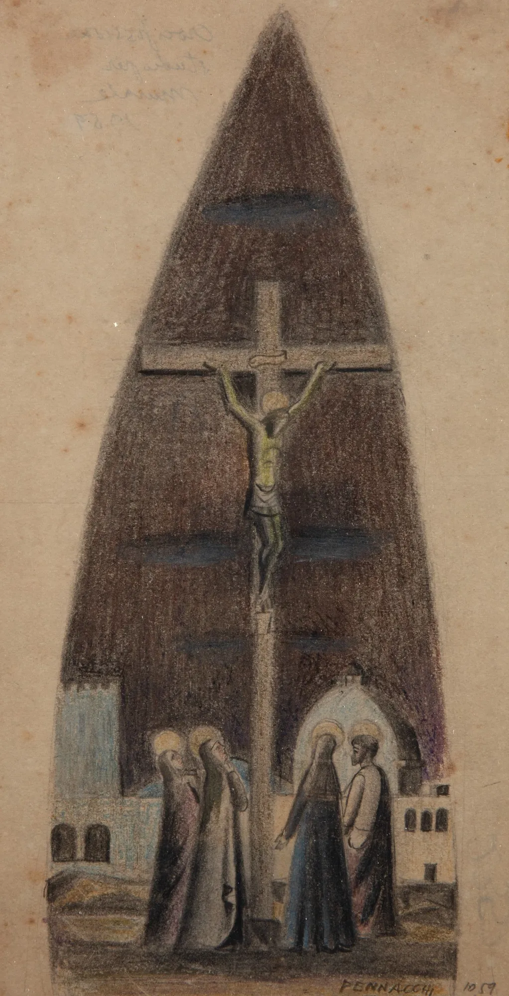Fulvio Pennacchi - Crucificação
